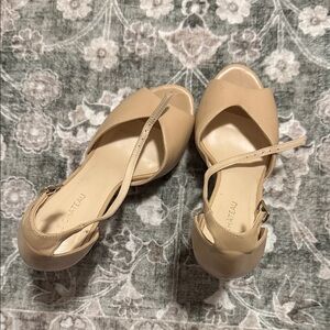 Le Chateau Beige Strappy Heels